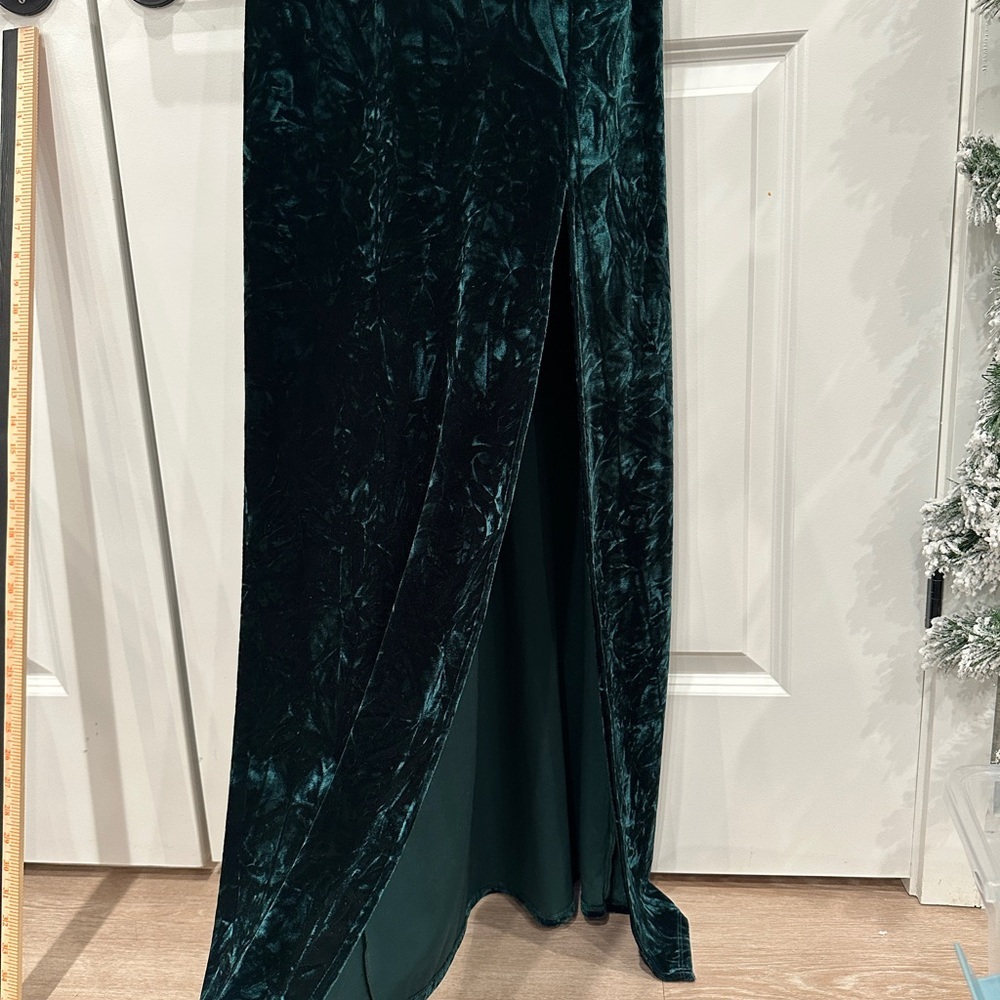 Lulu's Dark Green Maxi Dress - Forest Green - Picture 5 of 11